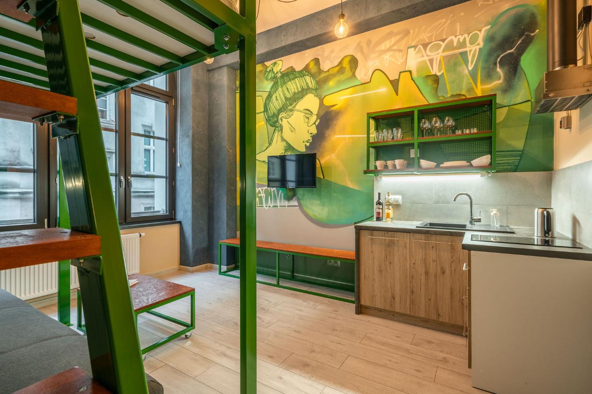 Graffiti Apartments ヴロツワフ エクステリア 写真