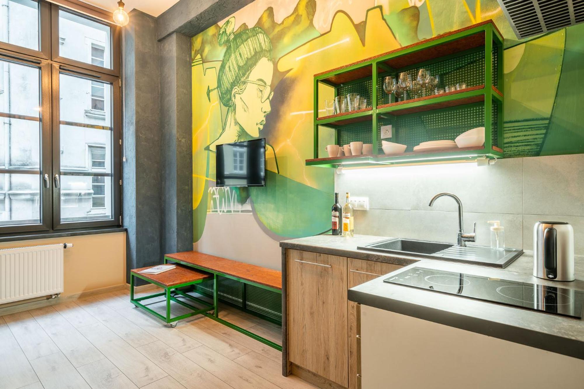 Graffiti Apartments ヴロツワフ エクステリア 写真