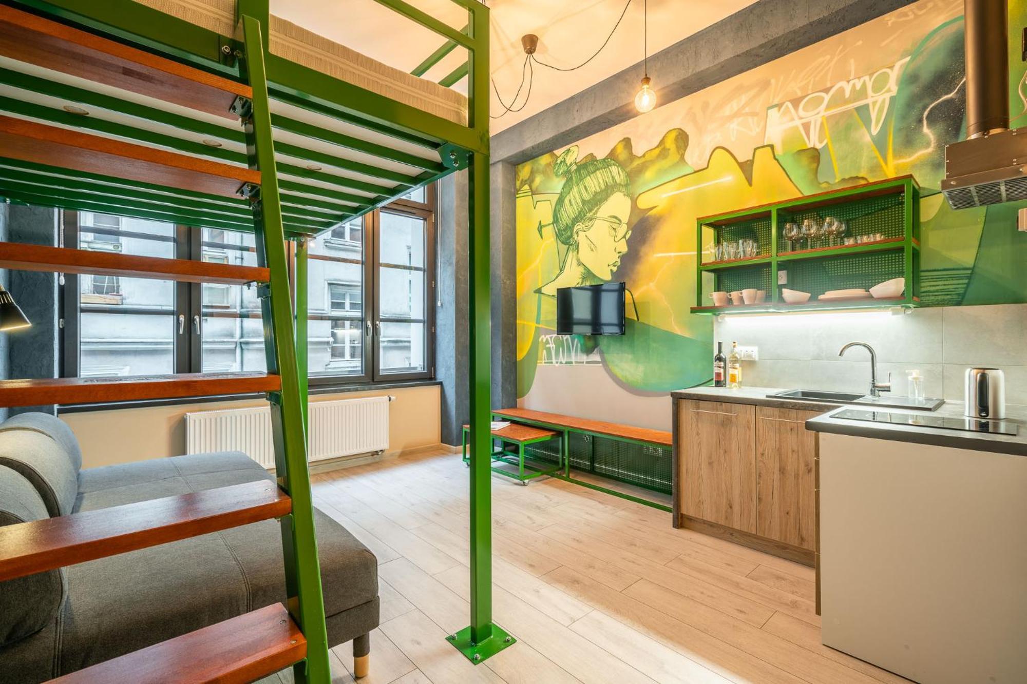 Graffiti Apartments ヴロツワフ エクステリア 写真